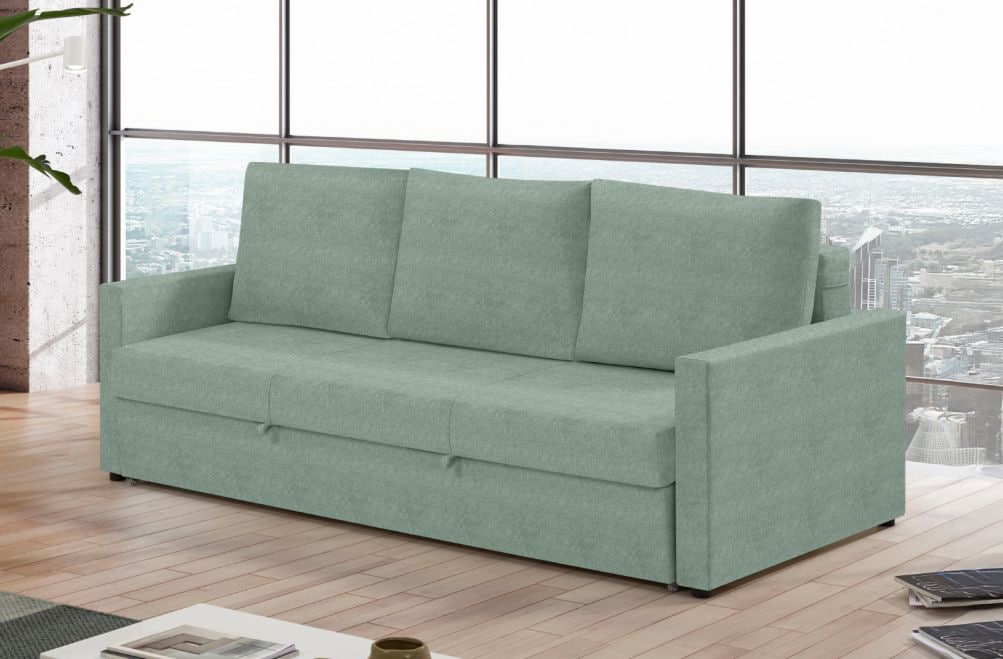 Sofá cama de tela Canal de HOME - principal