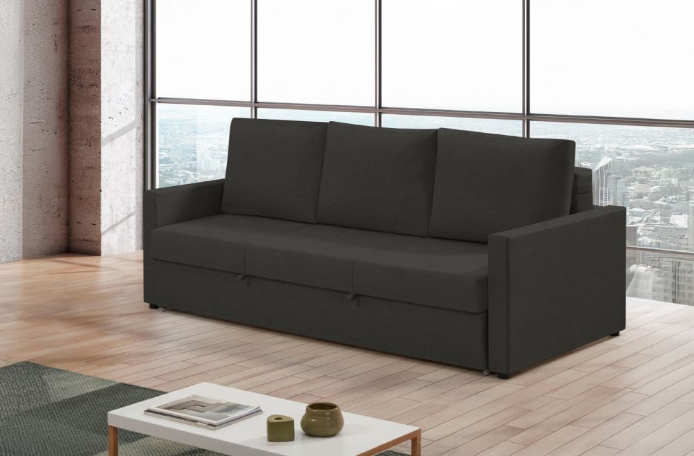 Sofá cama de tela Canal de HOME - principal