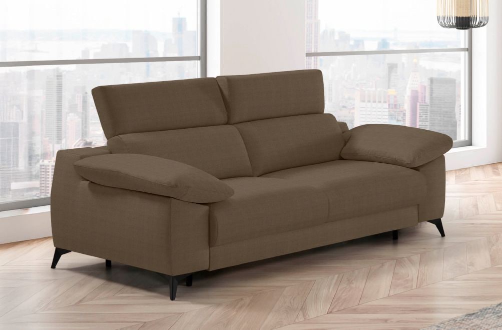 Sofá cama de apertura italiana de tela Zaira de StyleKomfort - principal