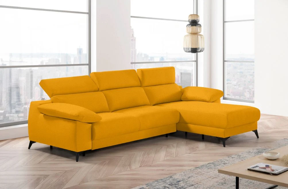 Sofá cama de apertura italiana de tela Zaira de StyleKomfort - principal
