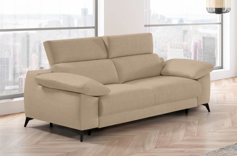 Sofá cama de apertura italiana de tela Zaira de StyleKomfort - principal