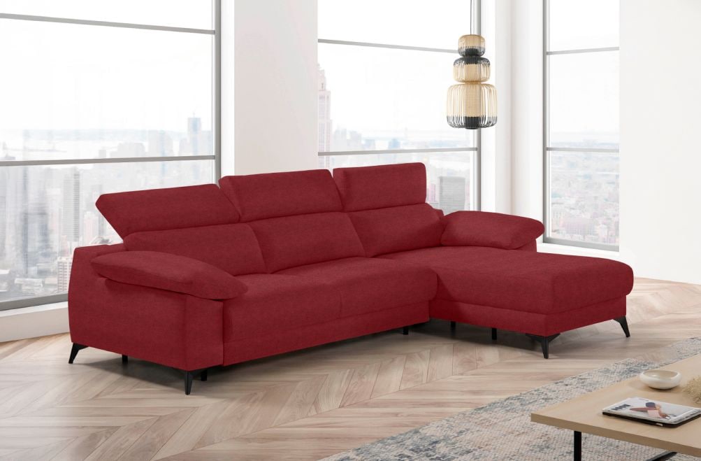 Sofá cama de apertura italiana de tela Zaira de StyleKomfort - principal