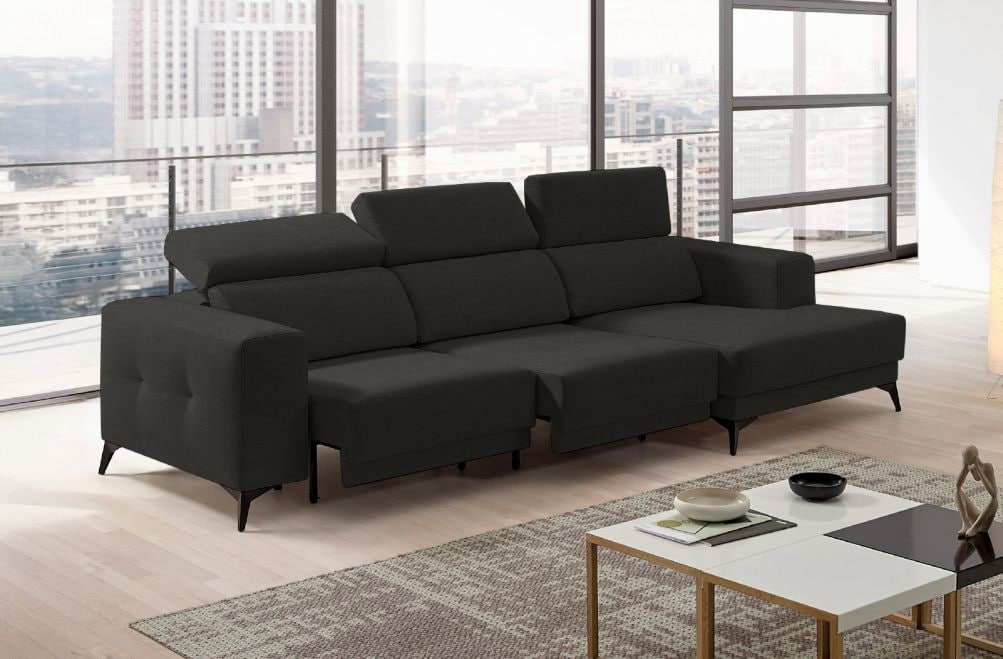 Sofá de tela Agnes de StyleKomfort - principal