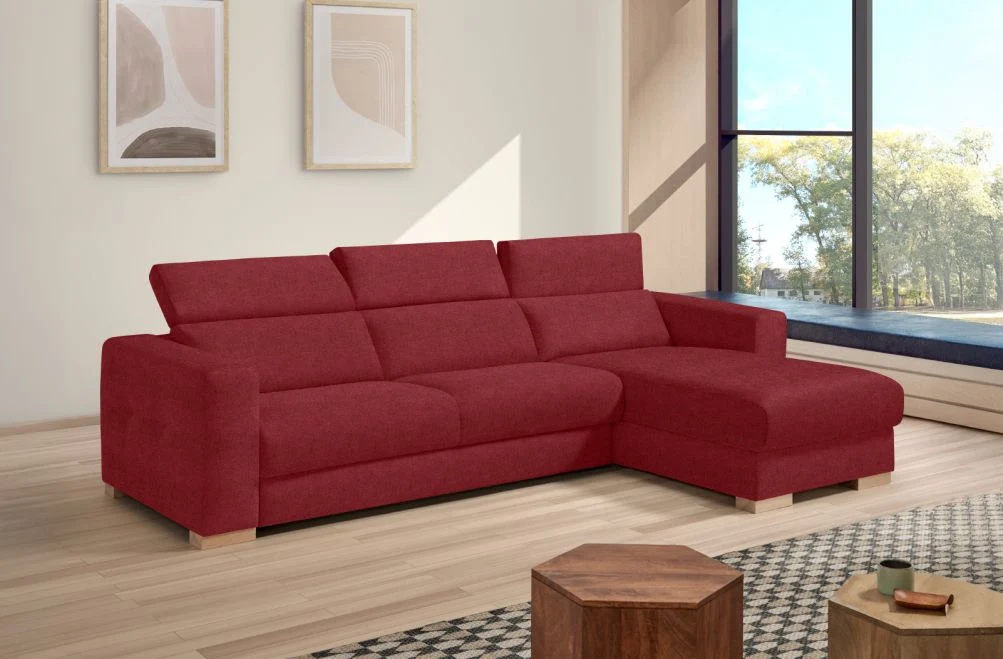 Sofá cama de apertura italiana de tela Tadeo de StyleKomfort - principal