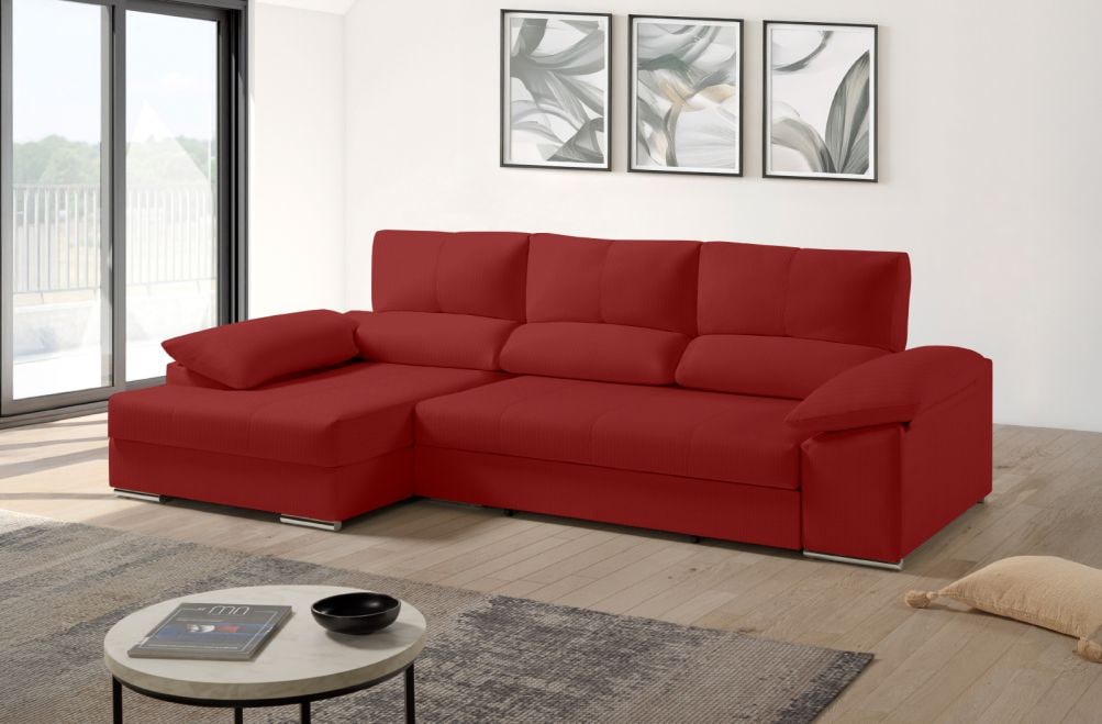 Sofá cama de tela Denis de HOME - principal