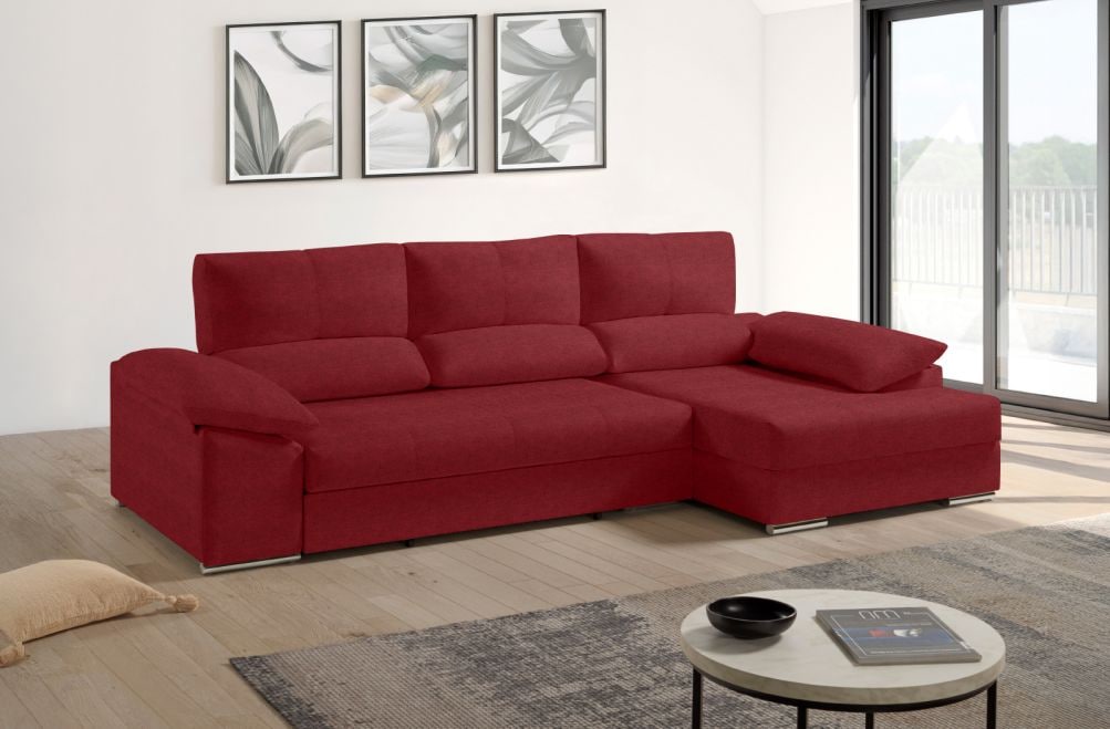 Sofá cama de tela Denis de HOME - principal