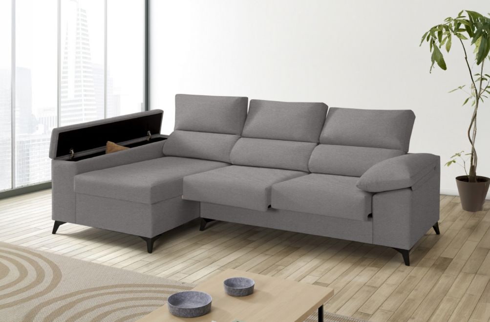 Sofá de tela Velka de HOME - principal