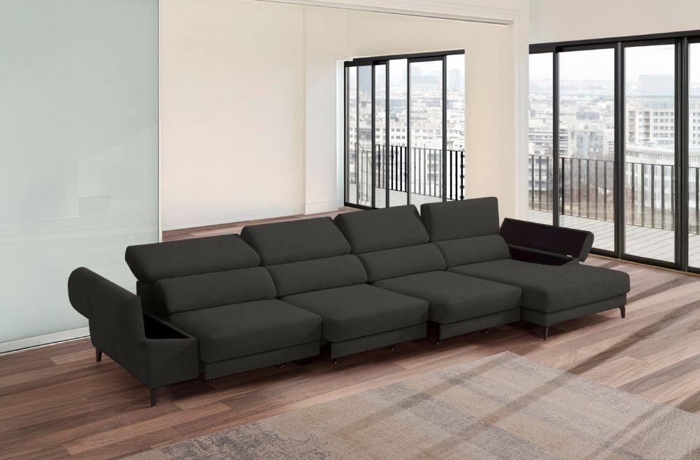 Sofá de tela Keiza Plus de StyleKomfort - principal