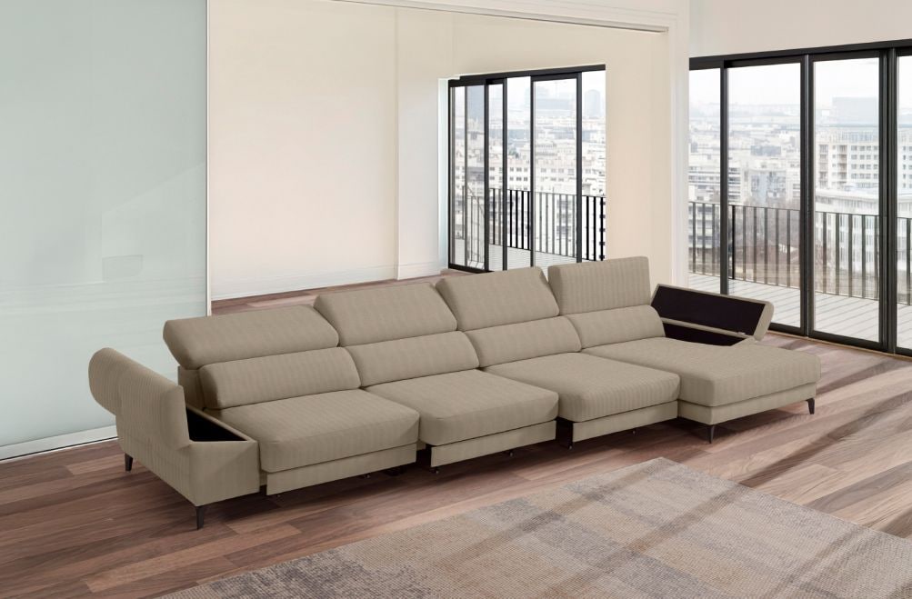 Sofá de tela Keiza Plus de StyleKomfort - principal