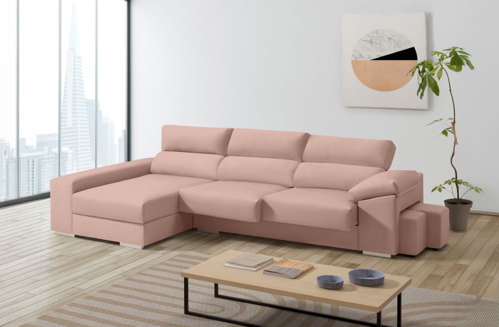 Sofá de tela Alvin de HOME - principal