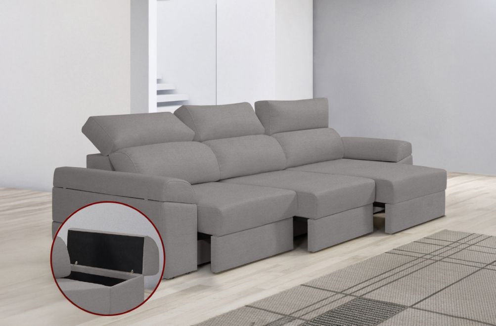 Sofá de tela Huren Plus de HOME - principal