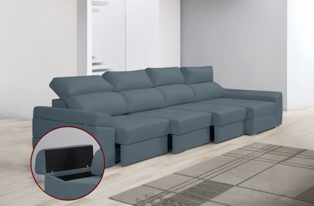 Sofá de tela Huren Plus de HOME - principal