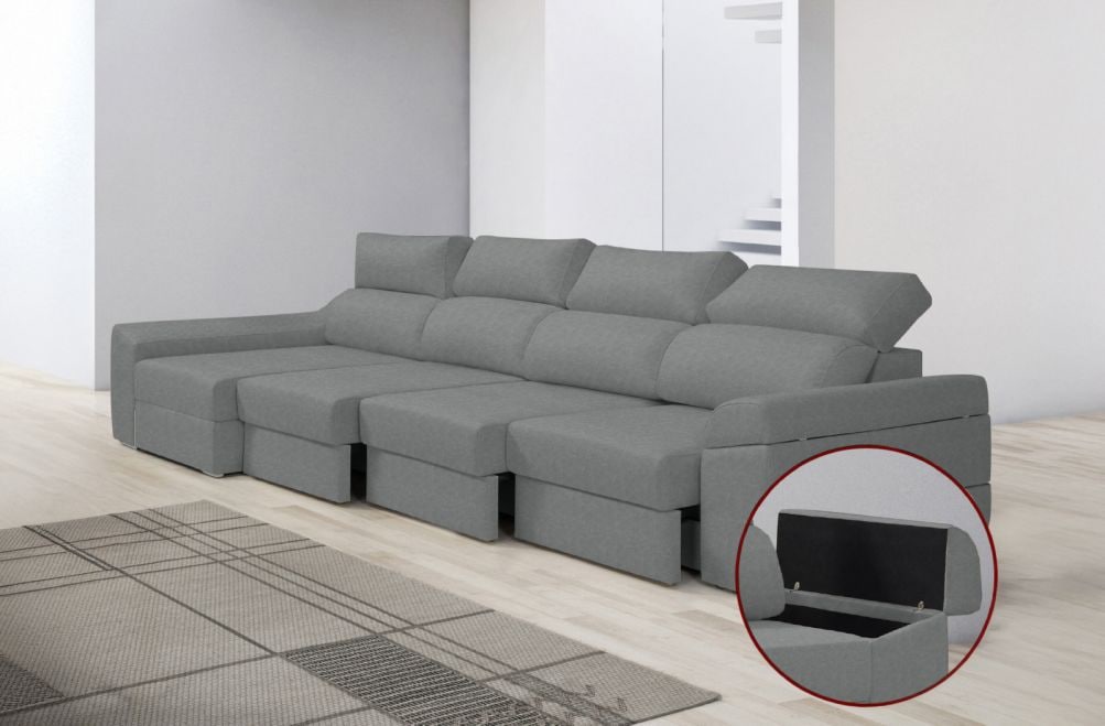 Sofá de tela Huren Plus de HOME - principal