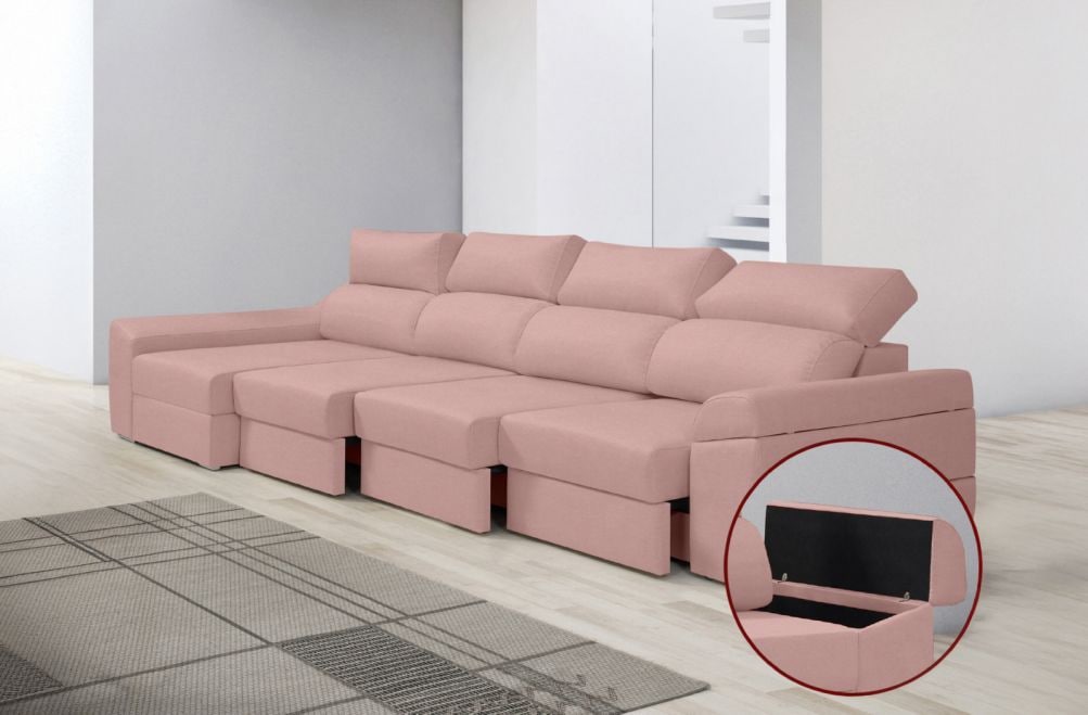 Sofá de tela Huren Plus de HOME - principal