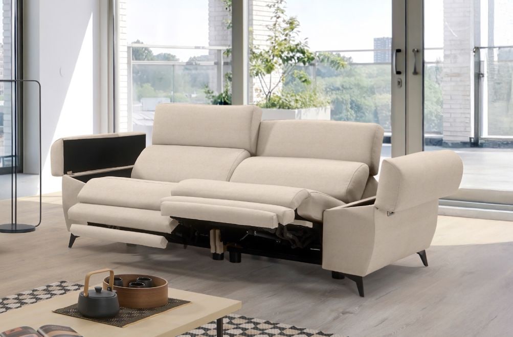 Sofá relax de tela Urbe de HOME - principal