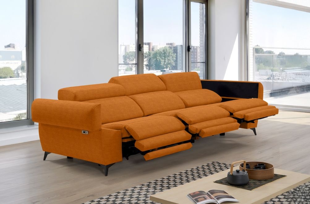 Sofá relax de tela Urbe Plus de HOME - principal