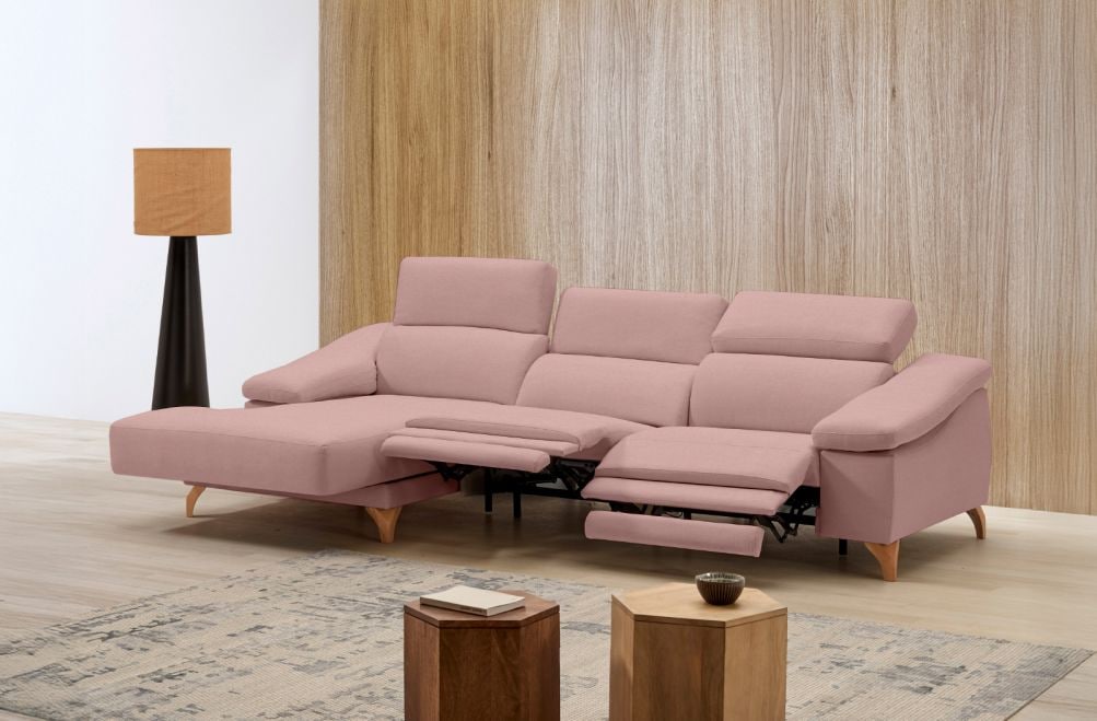 Sofá relax de tela Sara de StyleKomfort - principal