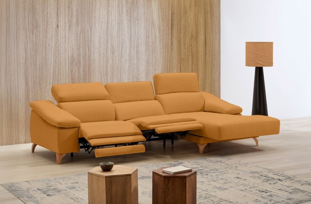 Sofá relax de tela Sara de StyleKomfort - principal