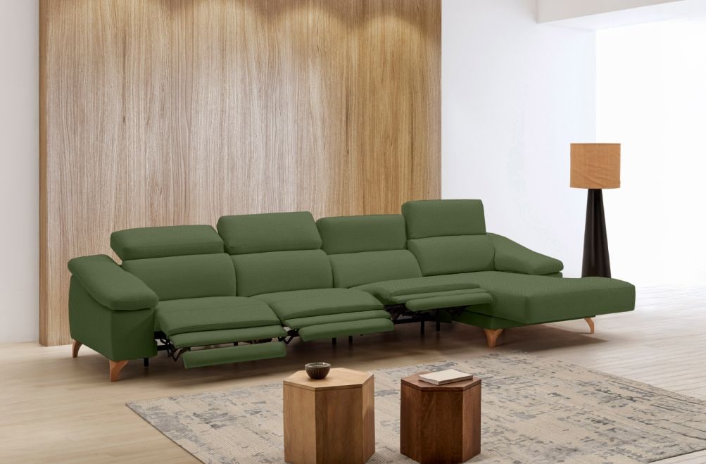 Sofá relax de tela Sara Plus de StyleKomfort - principal