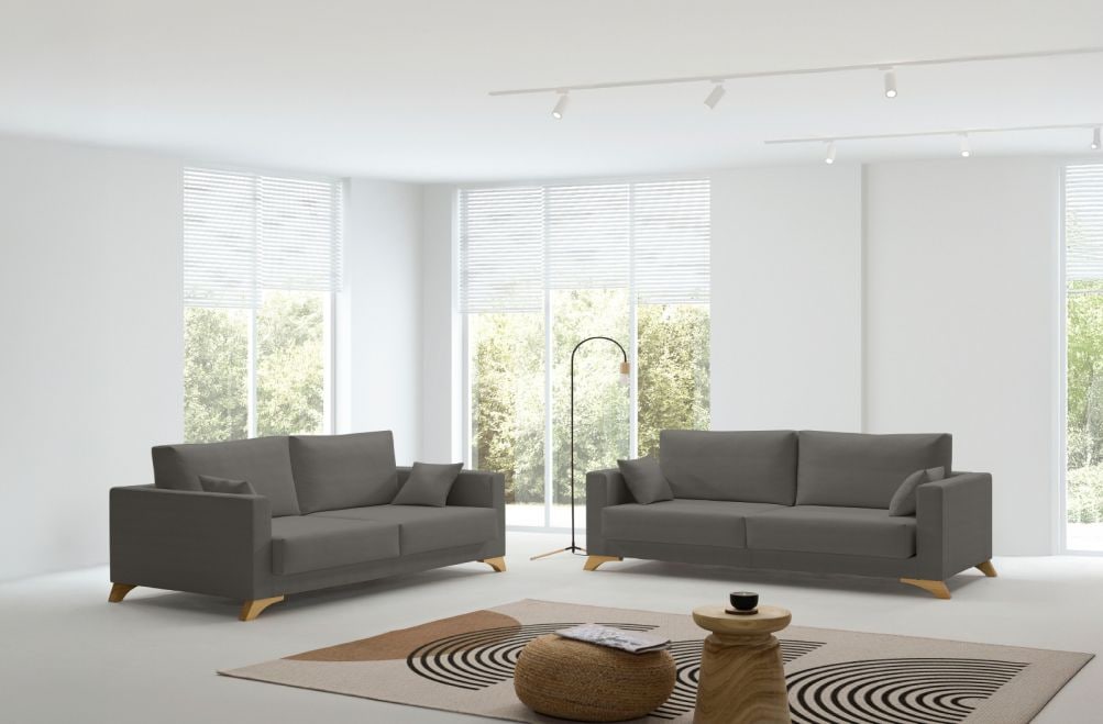 Sofá de tela Sarai de HOME - principal