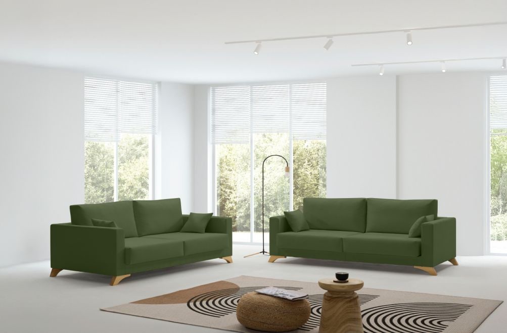 Sofá de tela Sarai de HOME - principal