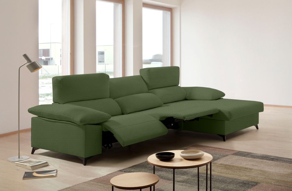 Sofá relax de tela Jana de HOME - principal