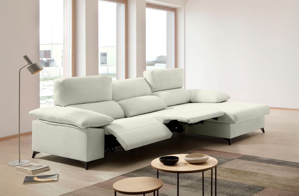 Sofá relax de tela Jana de HOME - principal