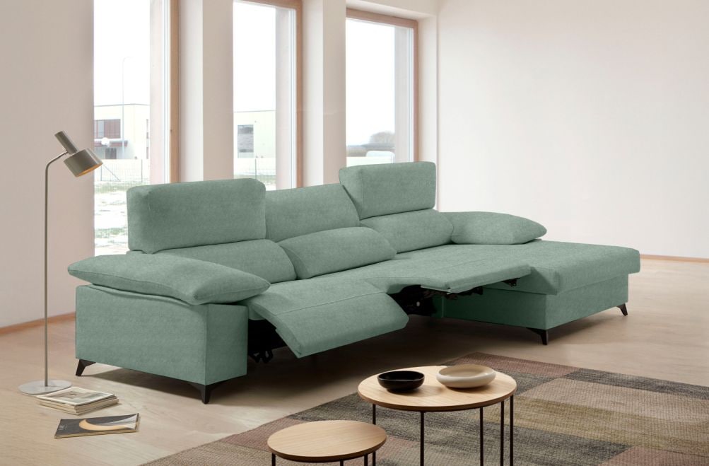 Sofá relax de tela Jana de HOME - principal