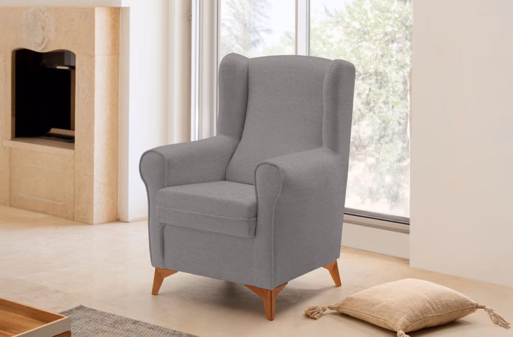 Sillón de tela Grace de HOME - principal