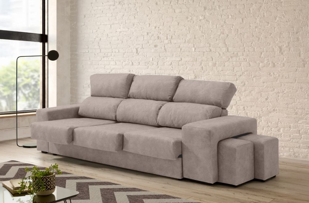 Sofá de tela Moly Plus de HOME - principal