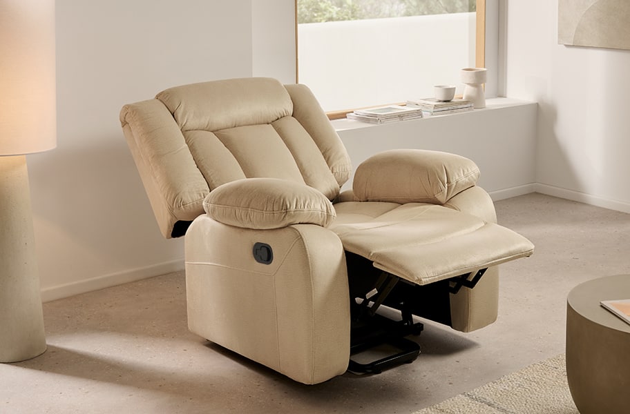 Sillón relax de tela Nero de HOME - principal