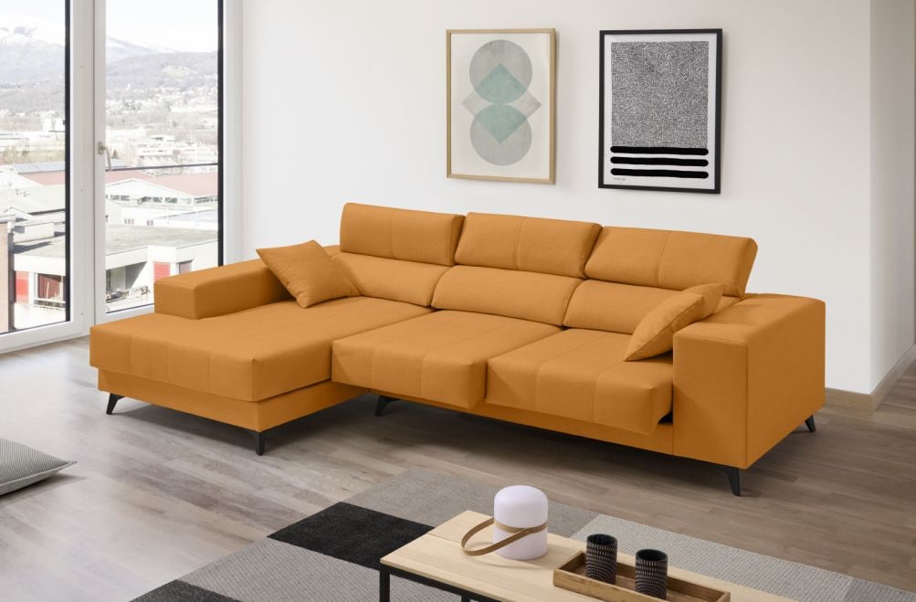 Sofá de tela Derek de HOME - principal