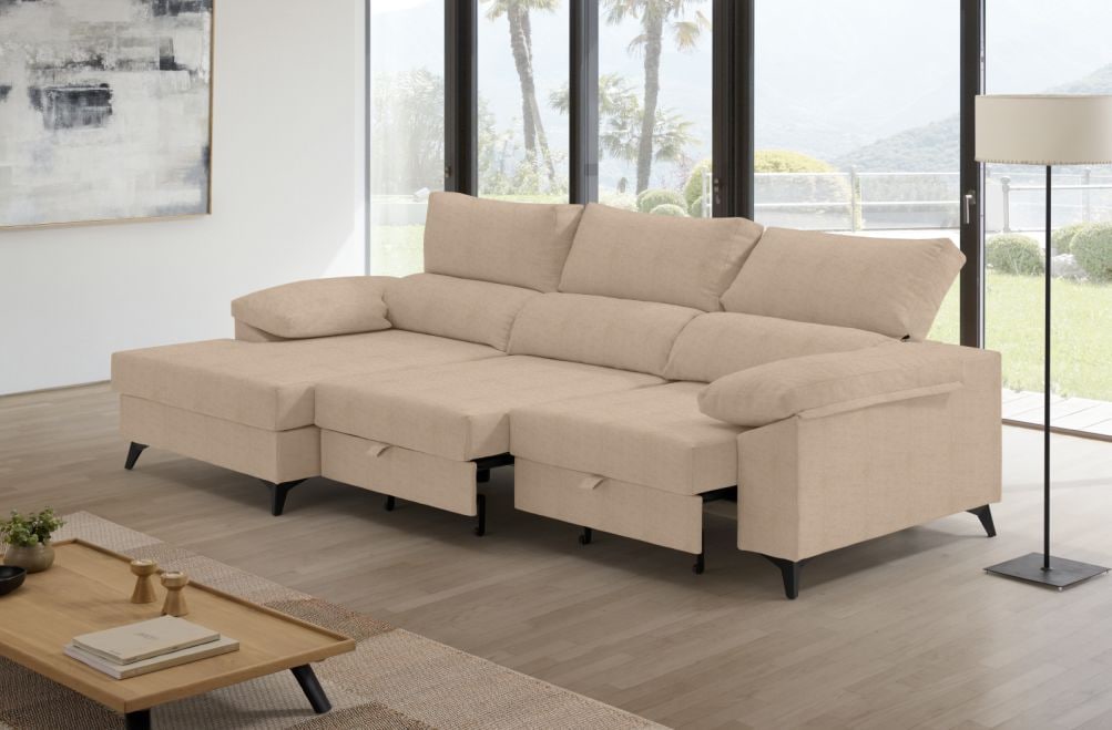 Sofá de tela Hércules de HOME - principal