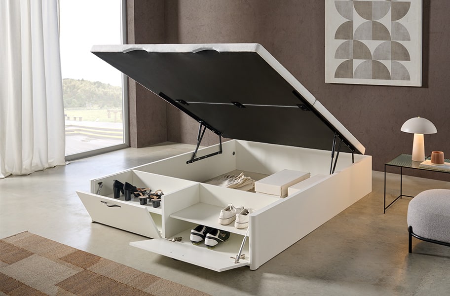 Canapé abatible con zapatero Black Box Energy de HOME - principal