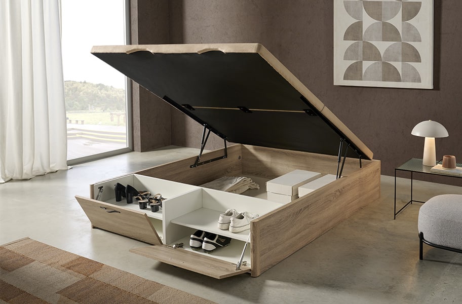 Canapé abatible con zapatero Black Box Energy de HOME - principal