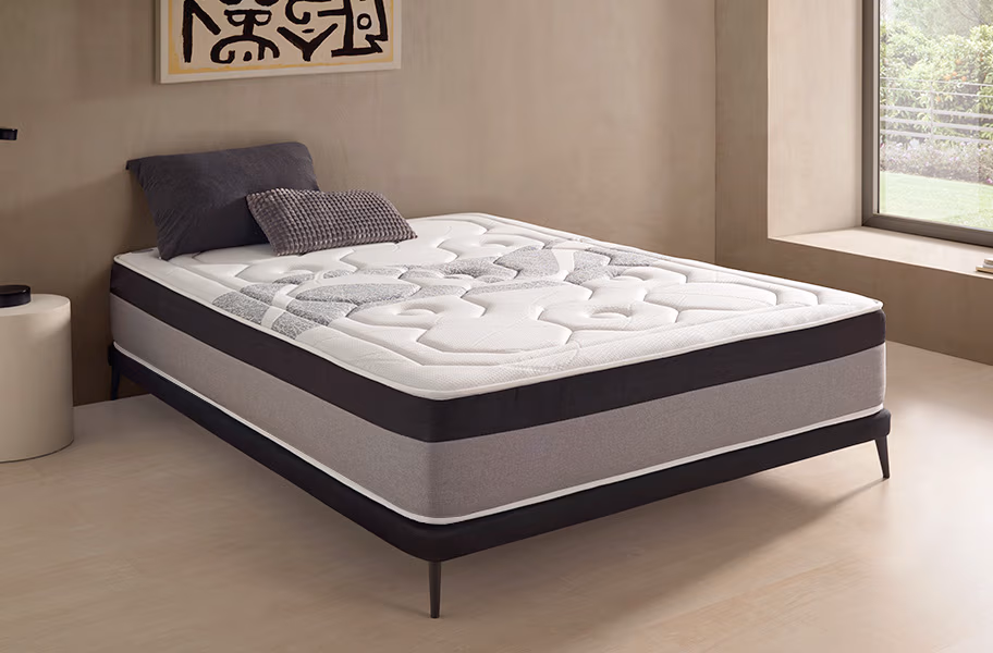 Colchón de muelles ensacados Memory Vex Spring Max de HOME - principal