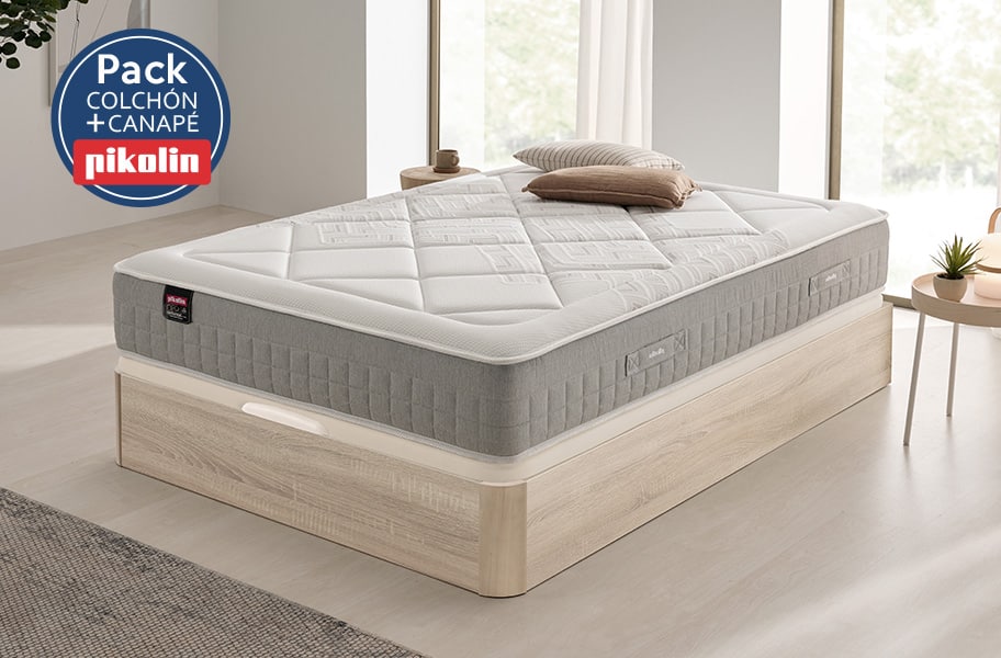 Pack colchón espumación Hydra y canapé Airbox de Pikolin - principal