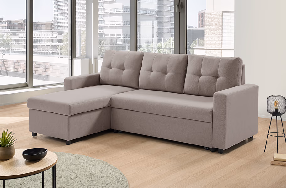 Sofá cama de tela Bilbo HOME - principal