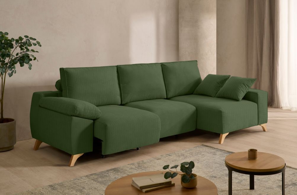 Sofá chaise longue de tela Nova de StyleKomfort - principal