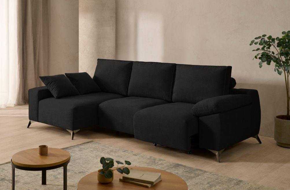 Sofá chaise longue de tela Nova de StyleKomfort - principal