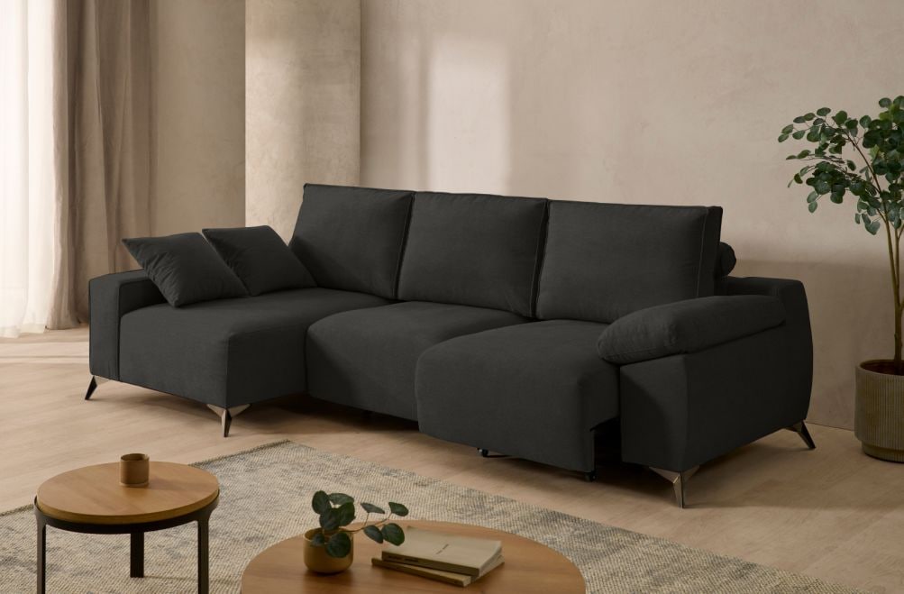 Sofá chaise longue de tela Nova de StyleKomfort - principal