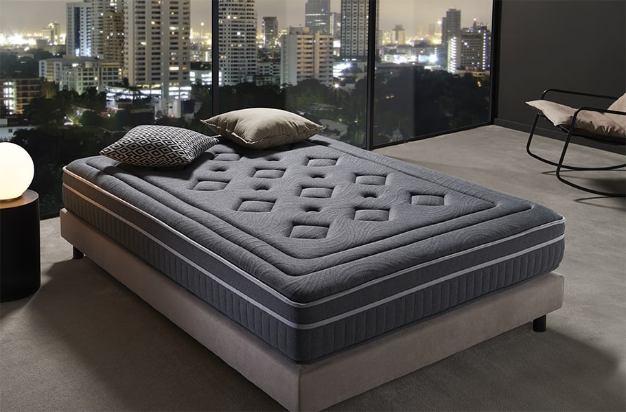 Colchón viscoelástico Memory Vex Dark H26 de HOME - principal