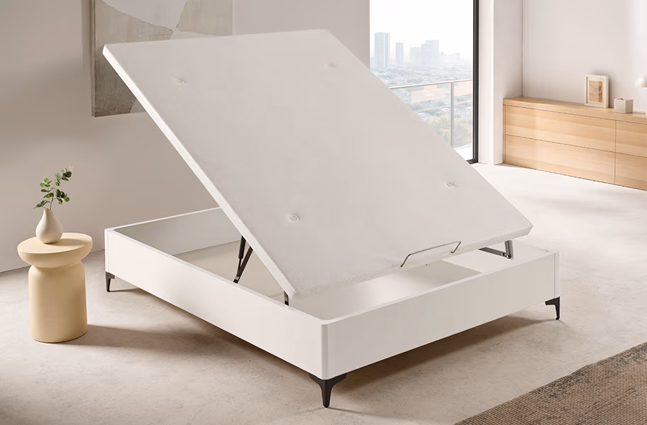 Canapé abatible de pata alta Black Box Cloud de HOME - principal