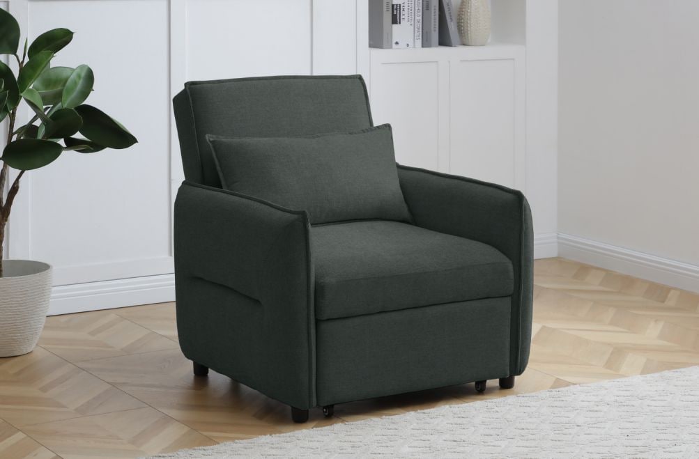 Sillón cama de tela Taren de HOME - principal