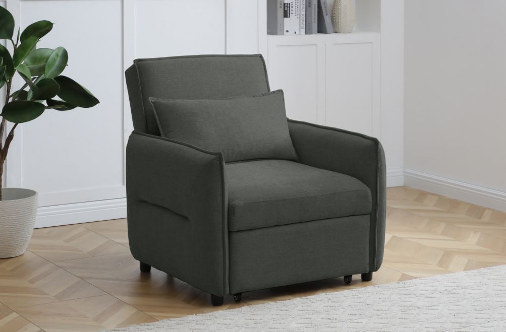 Sillón cama de tela Taren de HOME - principal