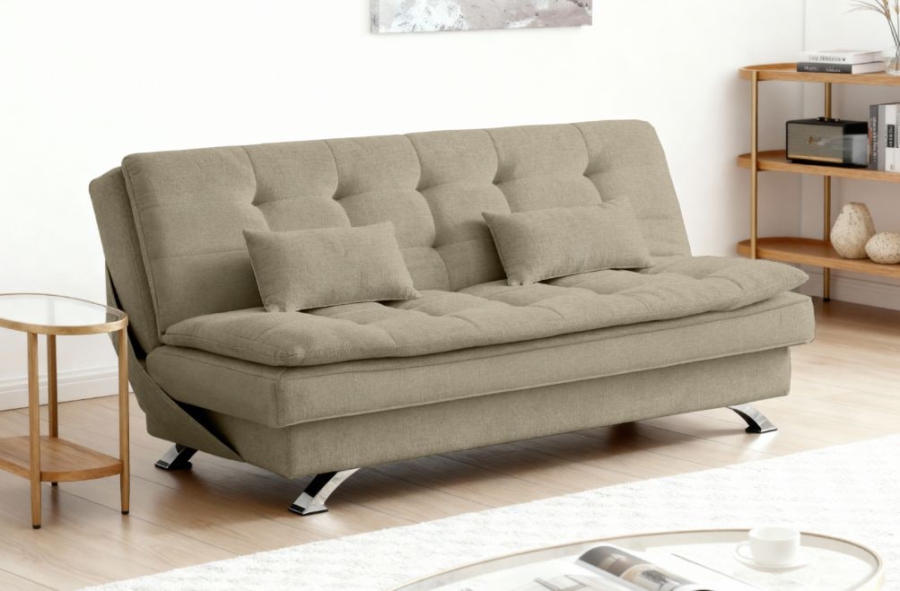 Sofá cama de tela Briana de HOME - principal