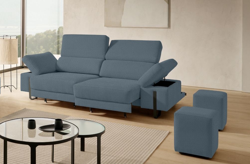 Sofá de tela Freya de Stylekomfort - principal