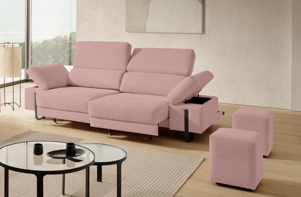 Sofá de tela Freya de Stylekomfort - principal