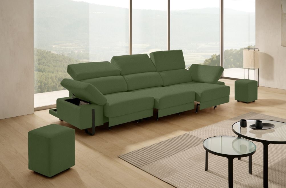 Sofá de tela Freya Plus de Stylekomfort - principal