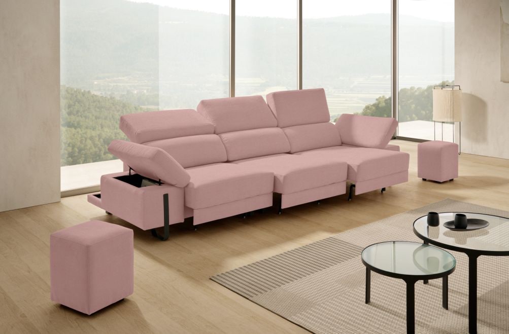 Sofá de tela Freya Plus de Stylekomfort - principal